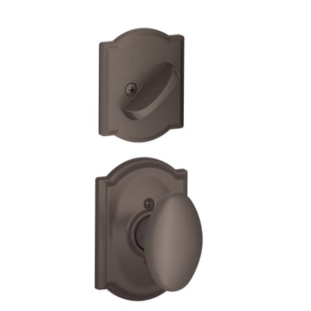 A large image of the Schlage F59-SIE-CAM Oil Rubbed Bronze