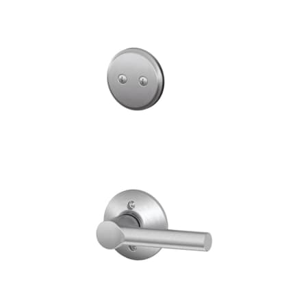 A large image of the Schlage F94-BRW Satin Chrome