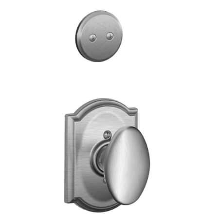 A large image of the Schlage F94-SIE-CAM Satin Chrome