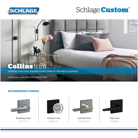 A large image of the Schlage FC172-BWE-COL Alternate View