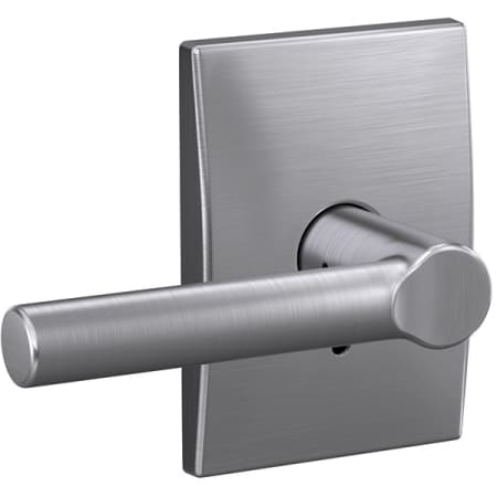 A large image of the Schlage FC172-BRW-CEN Satin Chrome