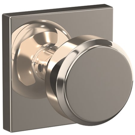 A large image of the Schlage FC172-BWE-COL Polished Nickel