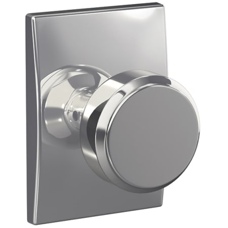 A large image of the Schlage FC172-BWE-CEN Bright Chrome