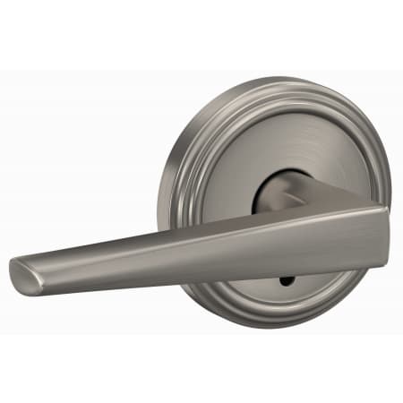 A large image of the Schlage FC172-ELR-IND Satin Nickel