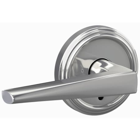 A large image of the Schlage FC172-ELR-IND Bright Chrome