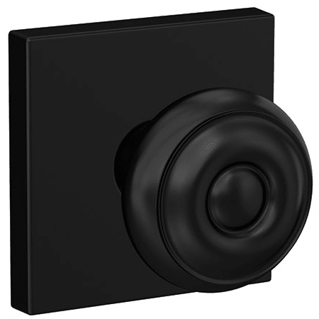 A large image of the Schlage FC172-GEO-COL Matte Black