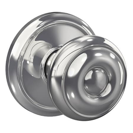A large image of the Schlage FC172-GEO-ALD Bright Chrome