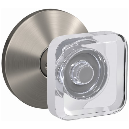 A large image of the Schlage FC172-KYL-KIN Satin Nickel