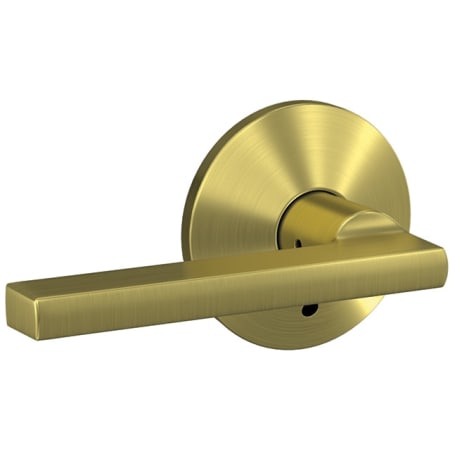 A large image of the Schlage FC172-LAT-KIN Satin Brass