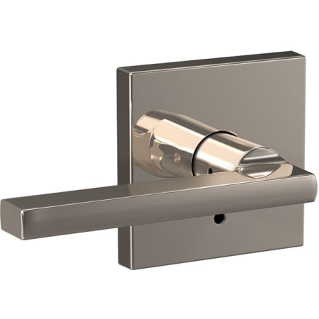 A large image of the Schlage FC172-LAT-COL Polished Nickel