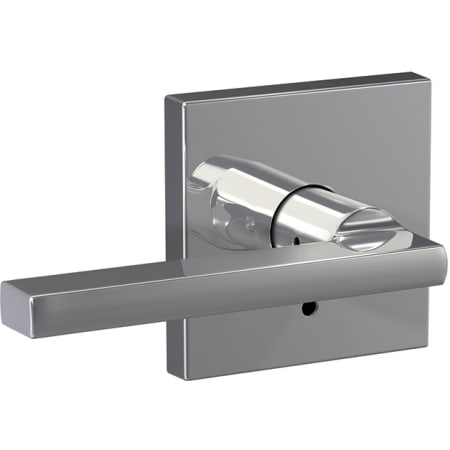 A large image of the Schlage FC172-LAT-COL Bright Chrome