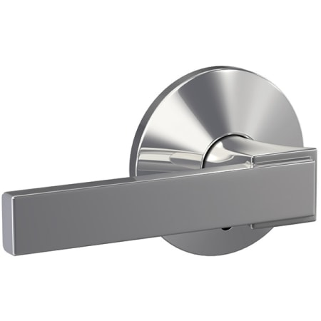 A large image of the Schlage FC172-NBK-KIN Bright Chrome