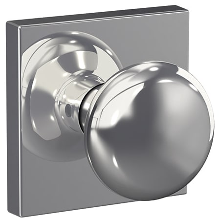 A large image of the Schlage FC172-PLY-COL Bright Chrome