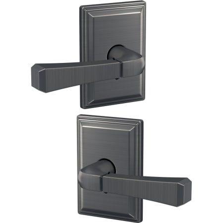 A large image of the Schlage FC172-RVT-GDV Satin Nickel