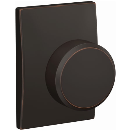 A large image of the Schlage FC172-SWA-CEN Aged Bronze