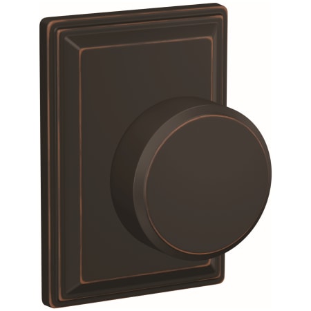 A large image of the Schlage FC172-SWA-GDV Aged Bronze