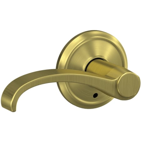 A large image of the Schlage FC172-WIT-ALD Satin Brass