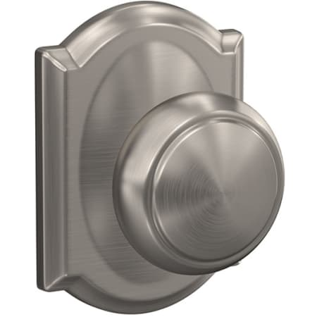 A large image of the Schlage FC21-AND-CAM Satin Nickel