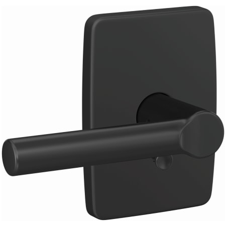 A large image of the Schlage FC21-BRW-GEE Matte Black