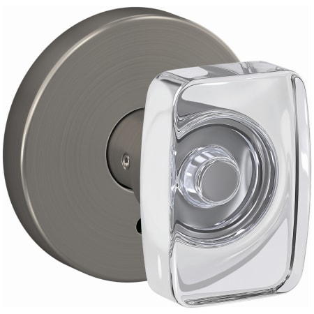 A large image of the Schlage FC21-CAN-HOW Satin Nickel