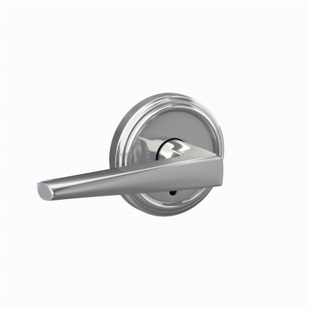 A large image of the Schlage FC21-ELR-IND Bright Chrome