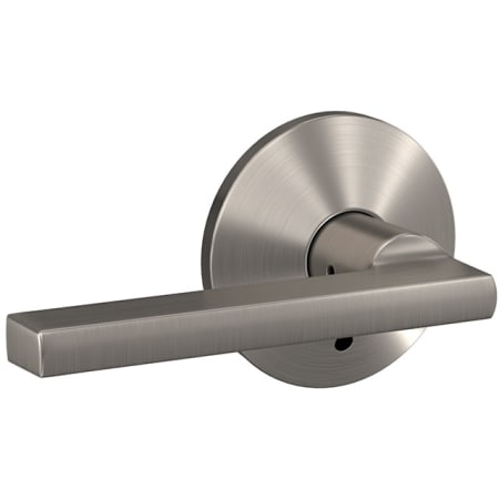 A large image of the Schlage FC21-LAT-KIN Satin Nickel