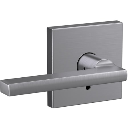 A large image of the Schlage FC21-LAT-COL Satin Chrome