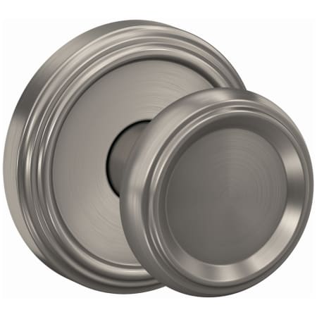 A large image of the Schlage FC21-OFM-IND Satin Nickel
