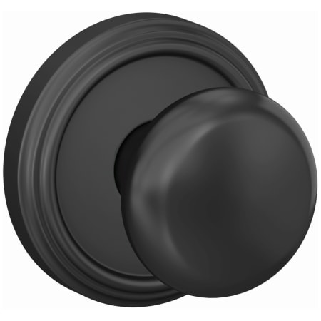 A large image of the Schlage FC21-PLY-IND Matte Black