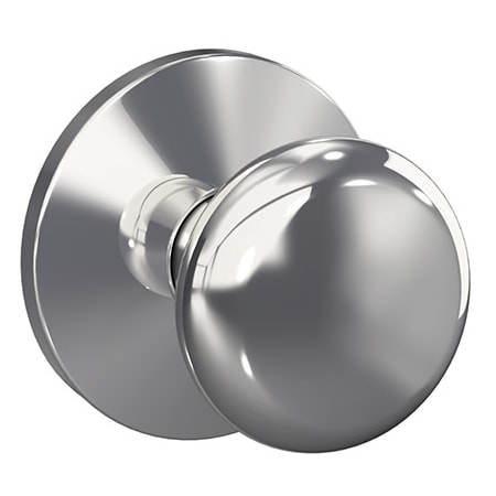 A large image of the Schlage FC21-PLY-KIN Bright Chrome