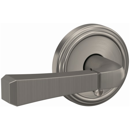 A large image of the Schlage FC21-RVT-IND Satin Nickel