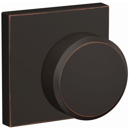 A large image of the Schlage FC21-SWA-COL Aged Bronze