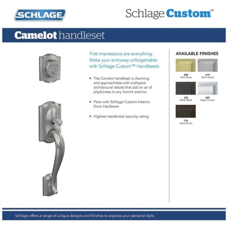 A large image of the Schlage FC58-CAM Alternate View