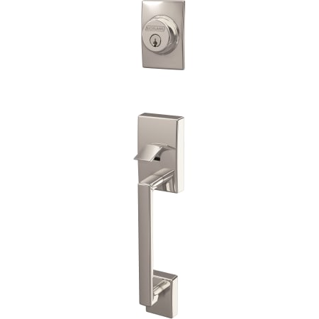 A large image of the Schlage FC58-CEN Bright Chrome