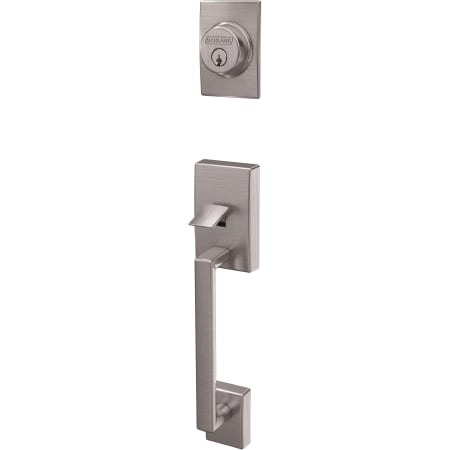 A large image of the Schlage FC58-CEN Satin Chrome