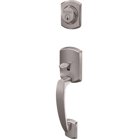 A large image of the Schlage FC58-GRW Satin Chrome