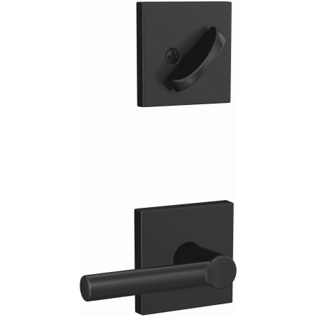 A large image of the Schlage FC59-BRW-COL Schlage-FC59-BRW-COL-Matte Black Angled Left View