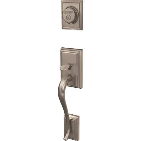 A large image of the Schlage FC92-ADD Satin Nickel