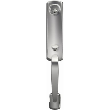 A large image of the Schlage FCT58-GRW Schlage-FCT58-GRW-Bright Chrome Head On View