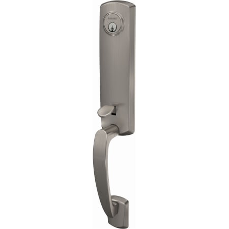 A large image of the Schlage FCT58-GRW Satin Nickel