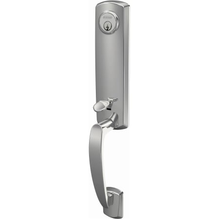 A large image of the Schlage FCT58-GRW Bright Chrome