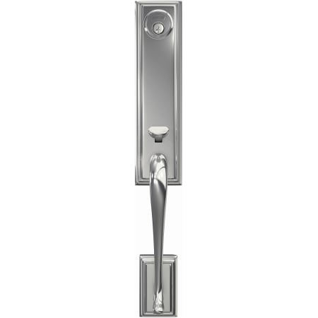 A large image of the Schlage FCT92-ADD Schlage-FCT92-ADD-Bright Chrome Head On View