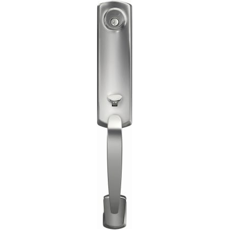 A large image of the Schlage FCT92-GRW Schlage-FCT92-GRW-Bright Chrome Head On View