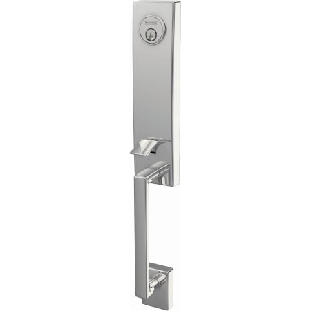A large image of the Schlage FCT92-CEN Bright Chrome