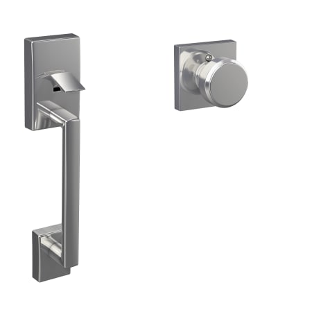 A large image of the Schlage FE285-CEN-BWE-COL Bright Chrome