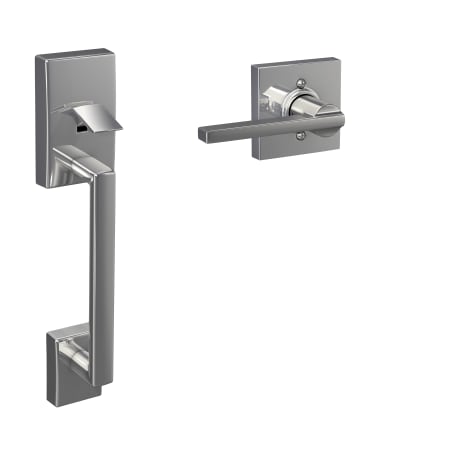 A large image of the Schlage FE285-CEN-LAT-COL Bright Chrome