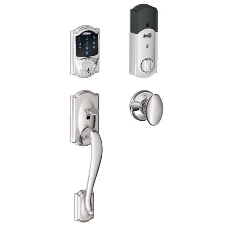 A large image of the Schlage FE469NX-CAM-SIE Polished Chrome