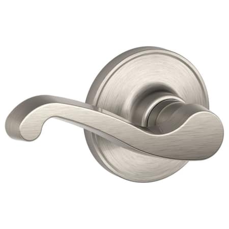 A large image of the Schlage J10-LAS Satin Nickel