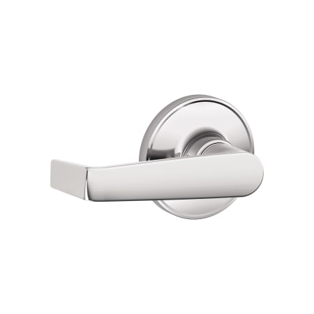 A large image of the Schlage J10-MAR Bright Chrome
