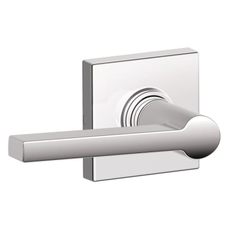 A large image of the Schlage J10-SOL-COL Polished Chrome